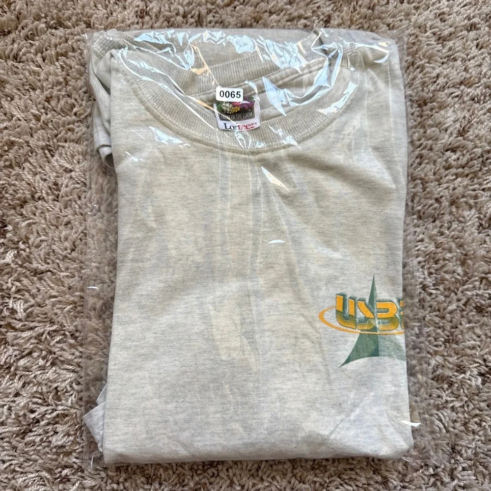 Vintage 2000 Alien Interdiction USBP Fruit of the Loom T-Shirt XL Gray Humor